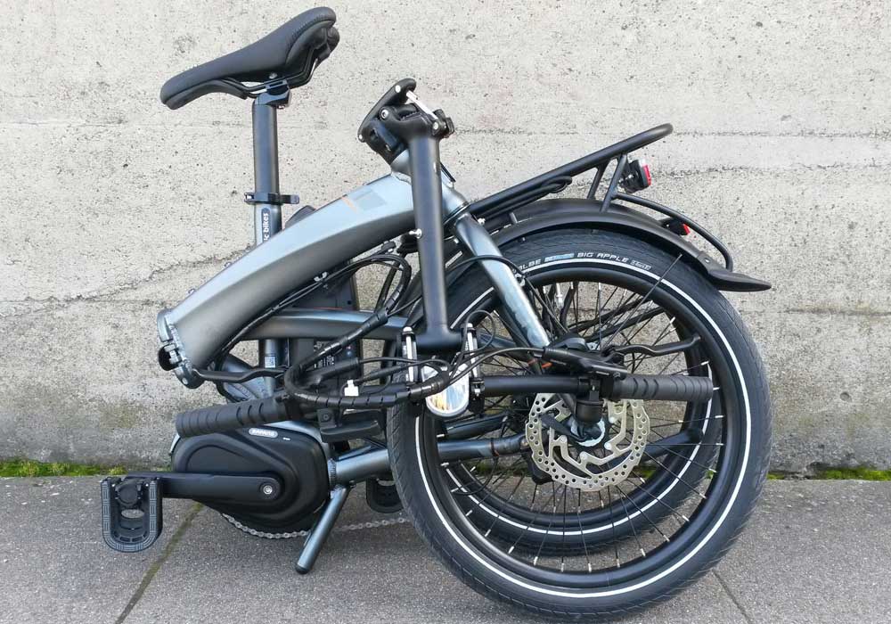 tern vektron d8 folding electric bike